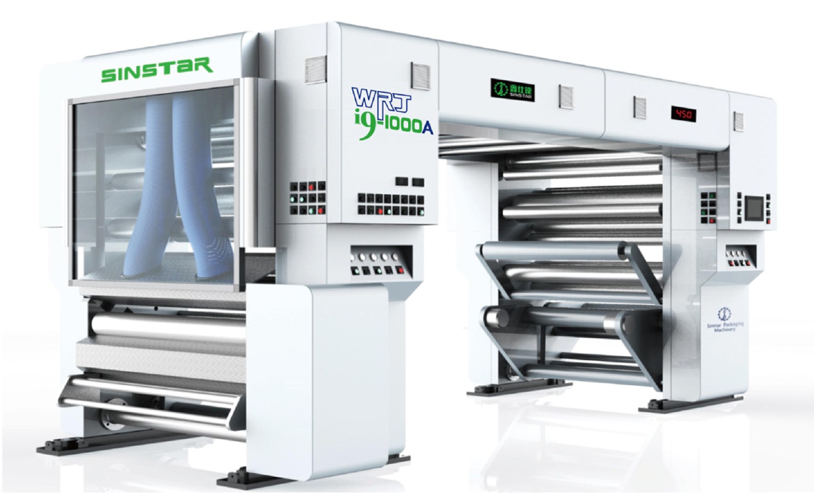 Sloventless luminating machine WRJ I9 (450m/min)