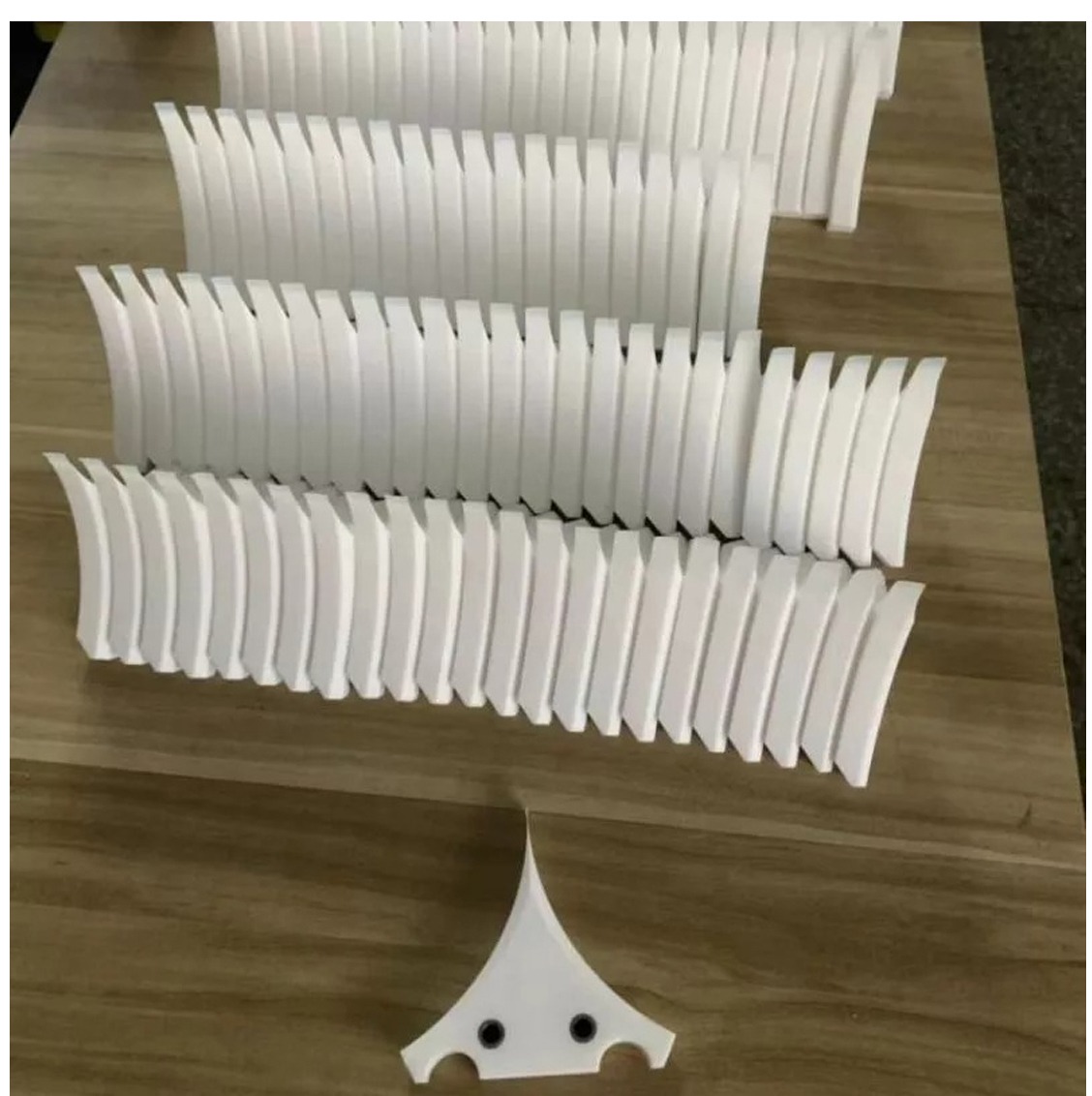 Teflon dams for nord mechanicca luminator